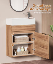 Yorbay Waschbecken mit Unterschrank, wandhängend - YB100-D057 - 5 - Yorbay.de