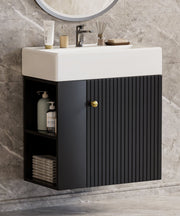 Yorbay hängender Waschtischunterschrank 55 cm mit Waschbecken - YB097-D083 - 24 - Yorbay.de