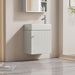 Hängender Waschtischunterschrank 46 cm mit Keramik - Waschbecken - YB - N656P240831K - 17 - Yorbay.de