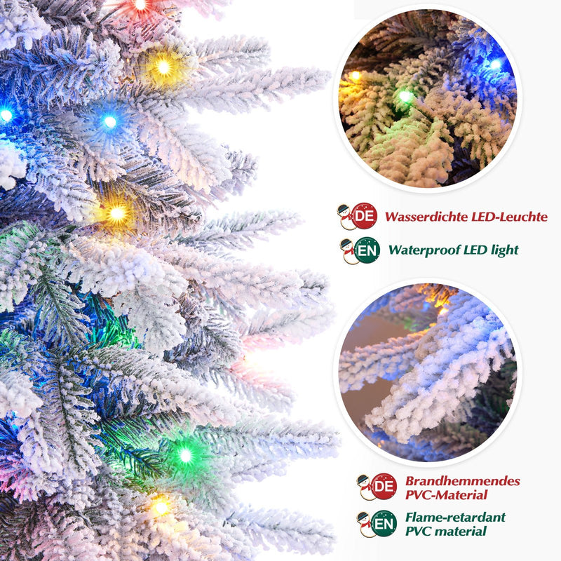 Yorbay künstlicher Weihnachtsbaum mit 10 Lichtmodi - O042 - 6 - Yorbay.de