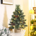 Yorbay Mini - Weihnachtsbaum mit LED - Beleuchtung und Schnee, 40 cm - O027A - 2 - Yorbay.de