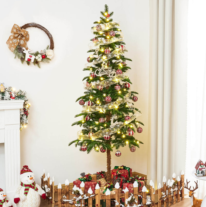 Yorbay künstlicher Weihnachtsbaum aus PE, flammhemmend, 180cm - O062 - 2 - Yorbay.de