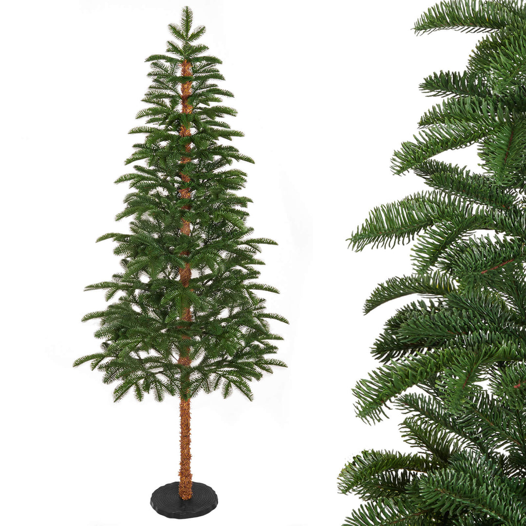 Künstlicher Weihnachtsbaum aus PE, flammhemmend, 180cm, schmal — Yorbay.de