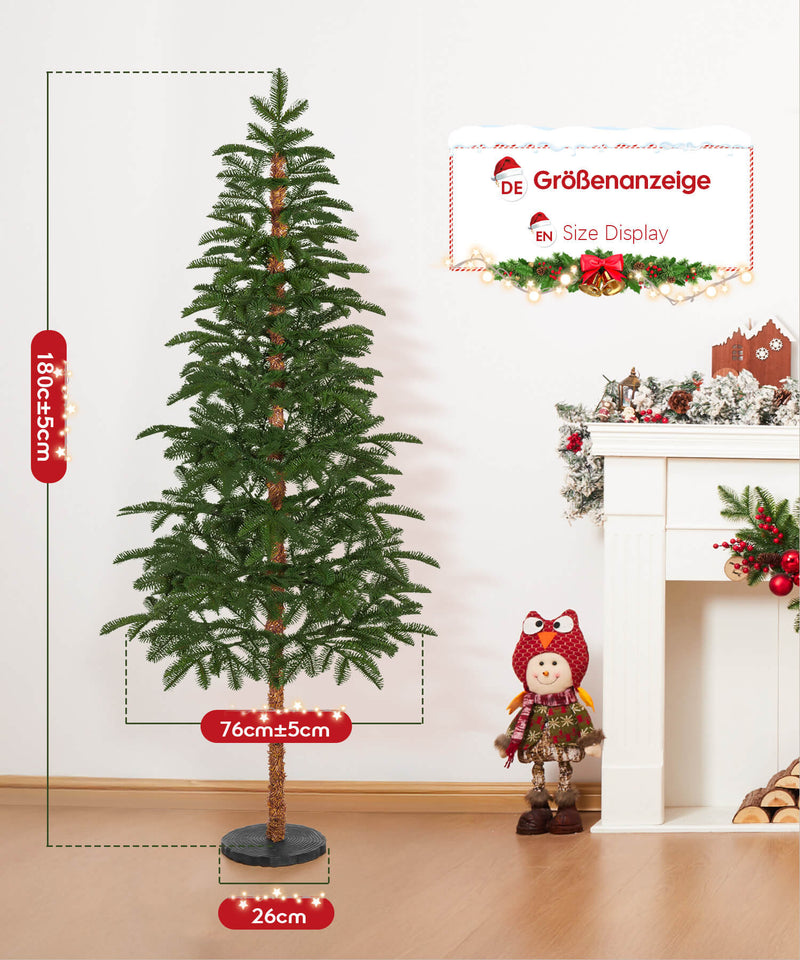 Yorbay künstlicher Weihnachtsbaum aus PE, flammhemmend, 180cm - O062 - 3 - Yorbay.de