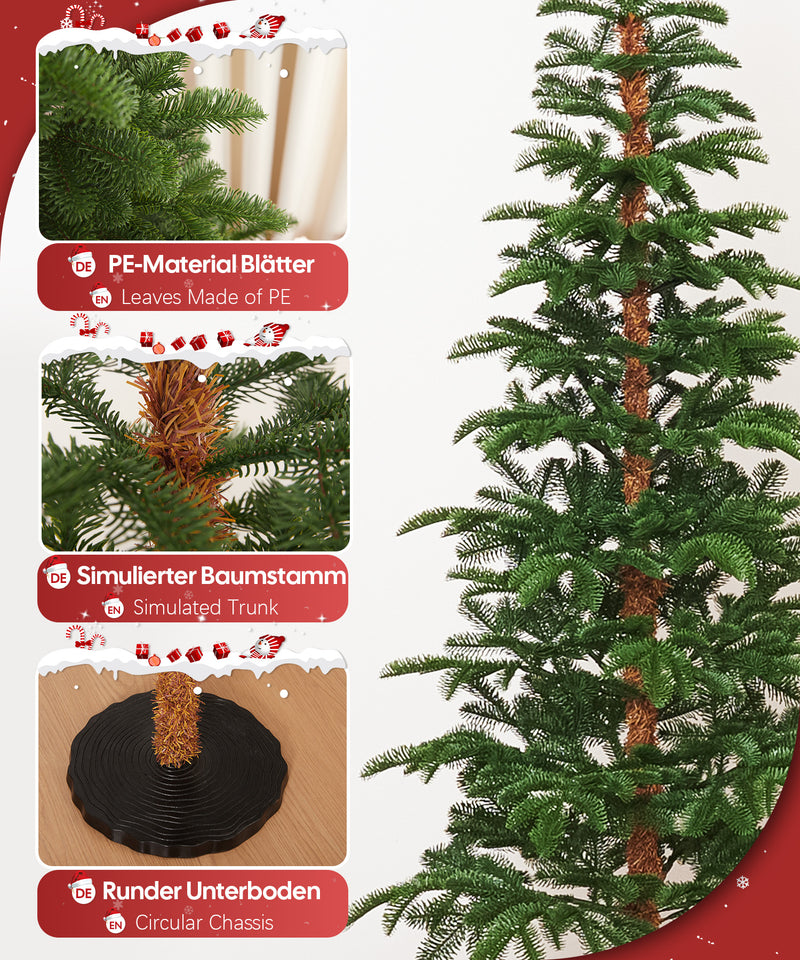 Yorbay künstlicher Weihnachtsbaum aus PE, flammhemmend, 180cm - O062 - 4 - Yorbay.de