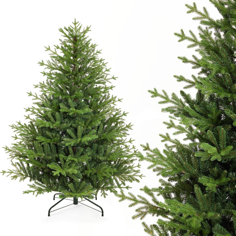Yorbay künstlicher Weihnachtsbaum aus PE & PVC mit Eisenständer, 150 / 180 / 210 cm - O063 - 1 - Yorbay.de