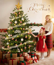 Yorbay künstlicher Weihnachtsbaum aus PE & PVC mit Eisenständer, 150 / 180 / 210 cm - O063 - 9 - Yorbay.de