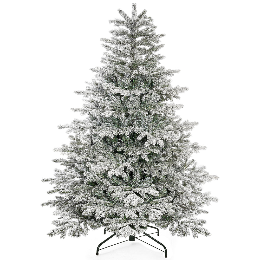 Künstlicher Weihnachtsbaum mit Schneebeflockung, 150 / 180 / 210 cm —  Yorbay.de