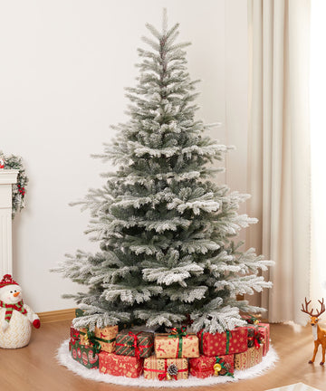 Künstlicher Weihnachtsbaum mit Schneebeflockung, 150 / 180 / 210 cm —