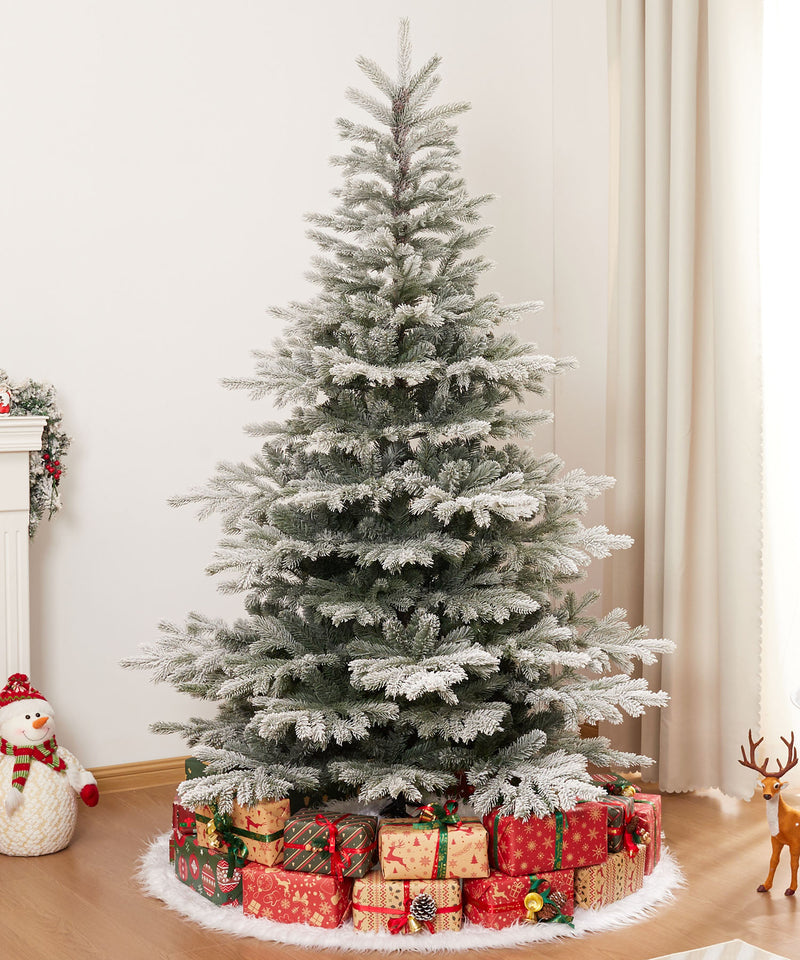 Yorbay künstlicher Weihnachtsbaum mit Schneebeflockung, 150 / 180 / 210 cm - O066 - 10 - Yorbay.de