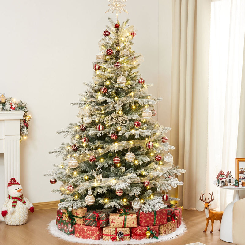 Yorbay künstlicher Weihnachtsbaum mit Schneebeflockung, 150 / 180 / 210 cm - O066 - 2 - Yorbay.de