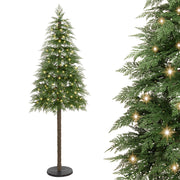 Yorbay künstlicher Weihnachtsbaum mit warmweißer Beleuchtung, flammhemmend, 180cm - O069 - 1 - Yorbay.de