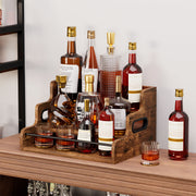 Yorbay Tisch - Weinregal 3 - stufig für 12 Flaschen - YB109 - D059 - 2 - Yorbay.de