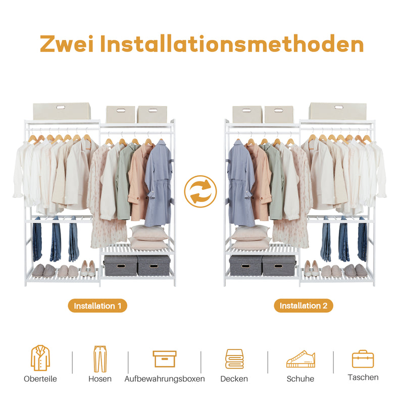 Yorbay bamboo coat rack