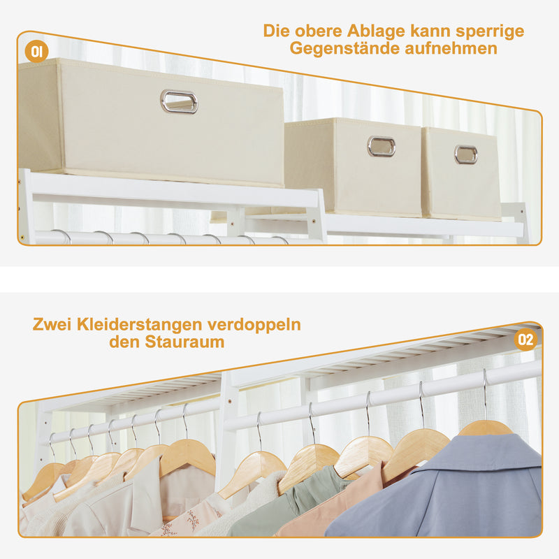 Yorbay bamboo coat rack