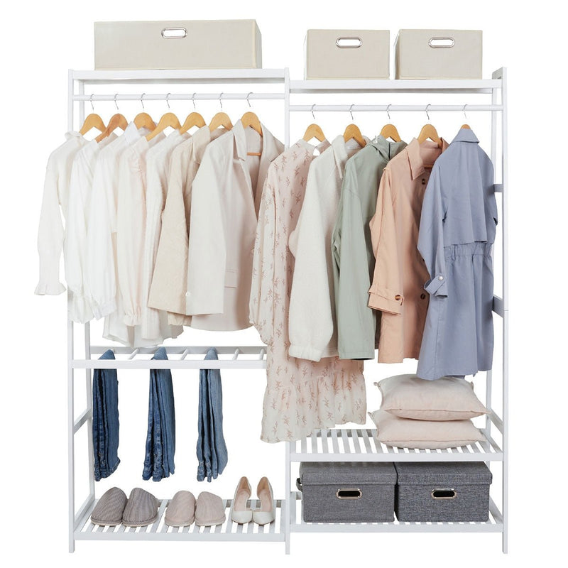 Yorbay Garderobenständer aus Bambus - F204 - 10 - Yorbay.de