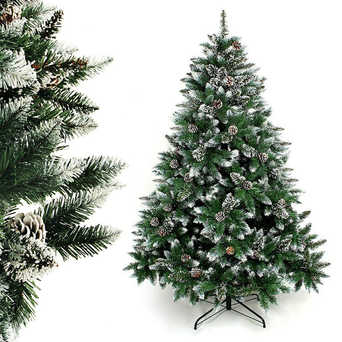 Yorbay künstlich Weihnachtsbaum mit Schnee für Weihnachten - Dekoration (120 cm - 240 cm) - K185 - 1 - Yorbay.de