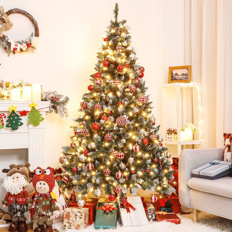 Künstlicher Weihnachtsbaum mit Beleuchtung, 150 cm, 180 cm und 210 cm — Yorbay.de