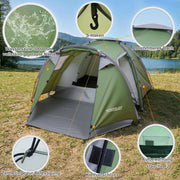 Yorbay 2 - Raum Campingzelt mit Vorraum & Seitentür – PU3000 mm, UV50+ - YP028-W028 - 4 - Yorbay.de